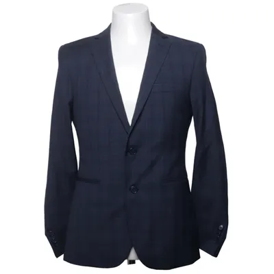 Blazer (Blauw) van Barberini Polyester, Wol