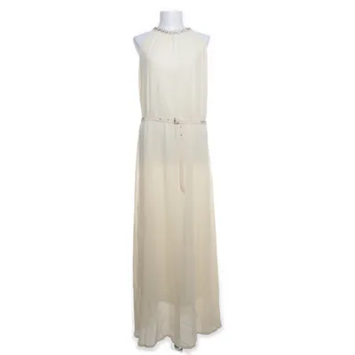 Aftenkjole (Gul) fra Lusa Elastan, Polyester