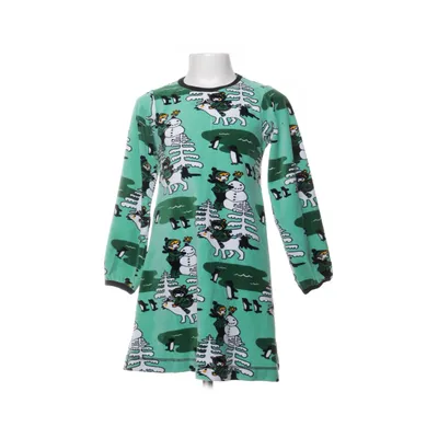 Klänning (Grön, Vit, Svart, Flerfärgad) från Kameleont Design Bomull, Polyester