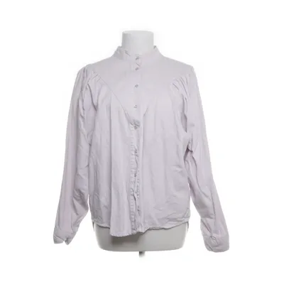Jeansskjorta (Lila) från Mango Denim Bomull, Silke
