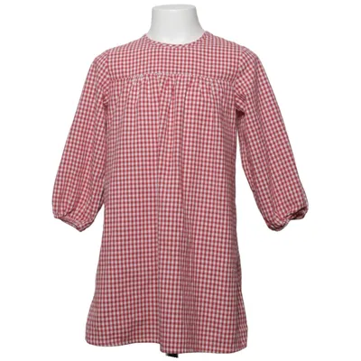 Klänning (Röd, Vit) från Madicken Bomull, Polyester