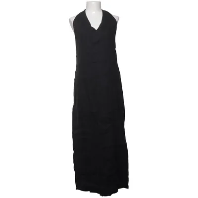 Halternek jurk (Zwart) van 303 Avenue Linnen, Viscose