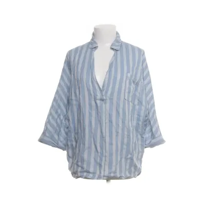 Blouse (Blauw, Wit) van Nais Linnen