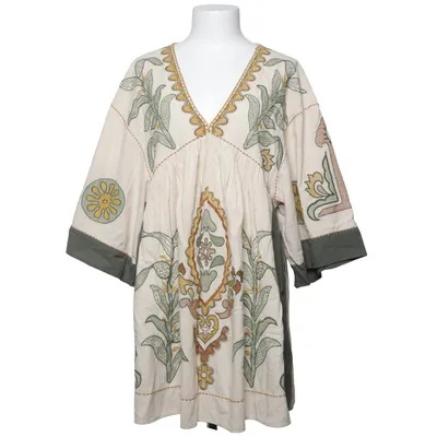 Caftan (Beige, Vert, Multicolore) de Zara Polyester