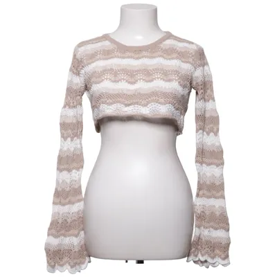 Tröja (Beige, Vit) från Princess Polly Bomull