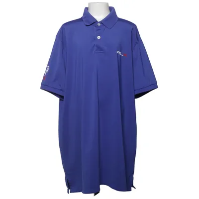 Polotrøje (Blå) fra RLX Ralph Lauren Elastan, Polyester