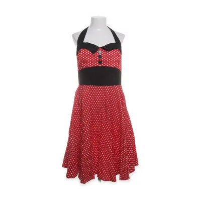 Halterneck dress (Red, White) from Jetset Trends Cotton
