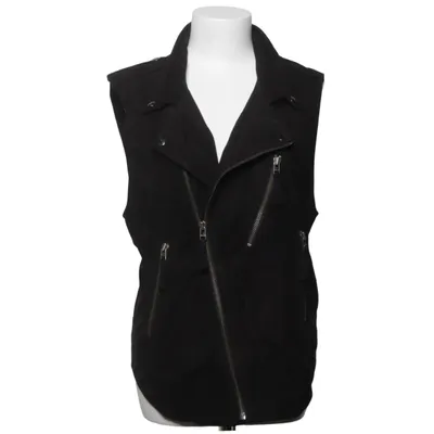 Biker gilet (Zwart) van Stella Nova Suède