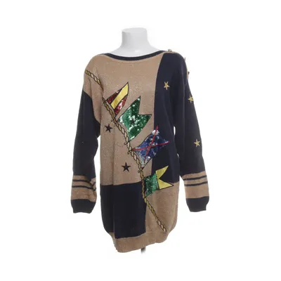 Trui (Beige, Blauw) van Your Sixth Sense Katoen, Polyester
