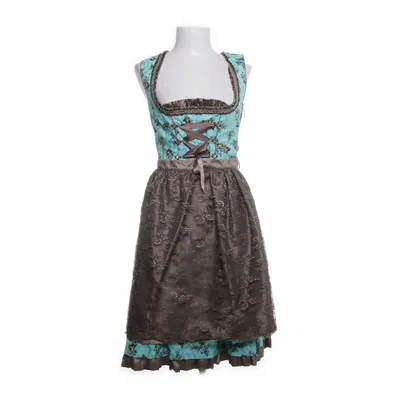 Dirndl (Blauw, Meerkleurig) van Marlo Katoen, Polyester