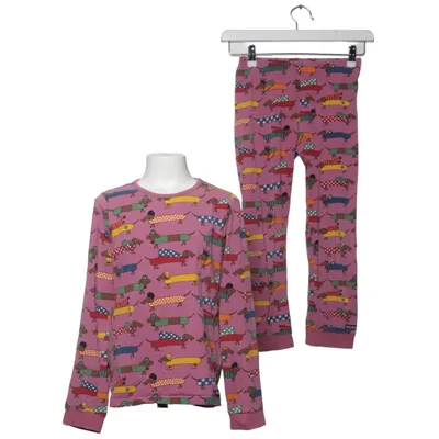 Pyjamasz (Pink, Flerfarvet) fra Villervalla Elastan, Økologisk bomuld