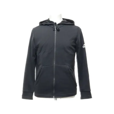 Sweat à capuche (Noir) de Adidas Coton, Polyester recyclé