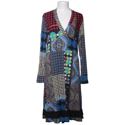Jurk (Blauw, Meerkleurig) van Enjoy Elastaan, Viscose