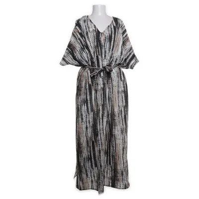 Maxi dress (Beige, Multicolored) from Jennifer Collection Cotton