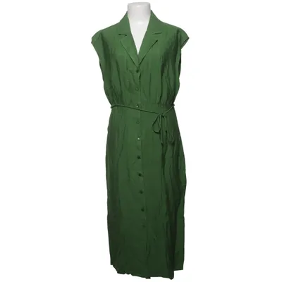 Shirt dress (Green) from Mango Polyamide, Viscose