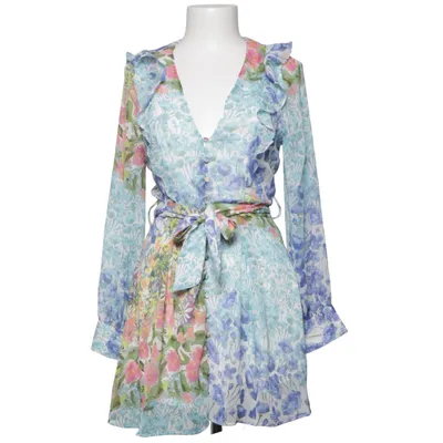 Kleid (Blau, Pink, Mehrfarbig) von Zara Polyester, Viskose