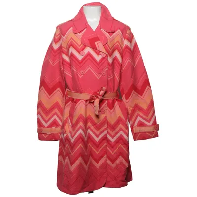 Frakke (Pink, Orange, Rød) fra Missoni Acetat, Bomuld, Viscose