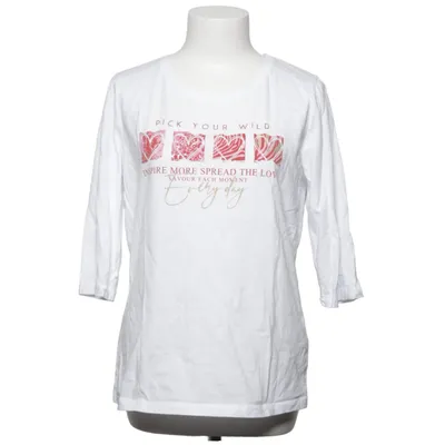Langærmet t-shirt (Hvid) fra VA Milano Bomuld