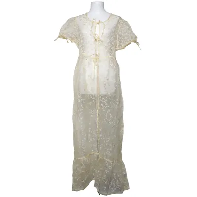 Strandklänning (Beige) från Anthropologie Polyester, Viskos