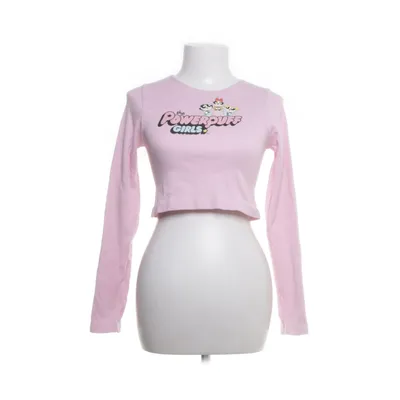 Crop top (Roze) van Primark Nylon, Elastaan