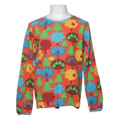 Långärmad t-shirt (Orange, Blå, Flerfärgad) från Duns Ekologisk bomull