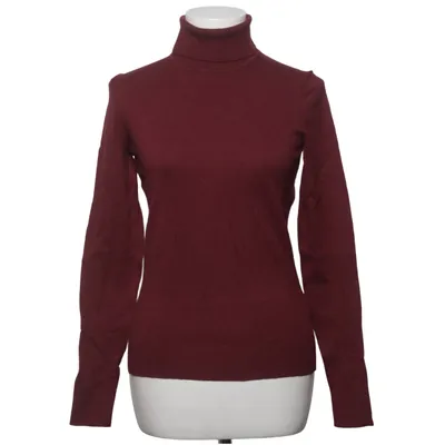 Rollkragenpullover (Rot) von WE Fashion Baumwolle, Polyamid, Viskose, Wolle