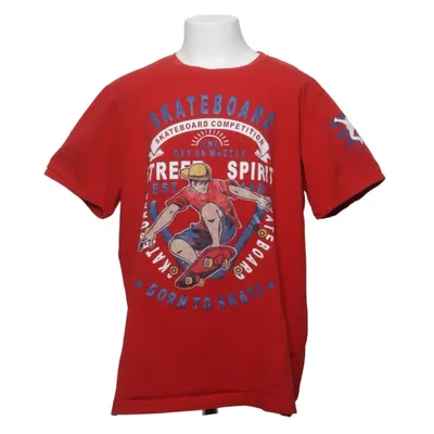 T-shirt (Rood, Meerkleurig) van Blue One Katoen