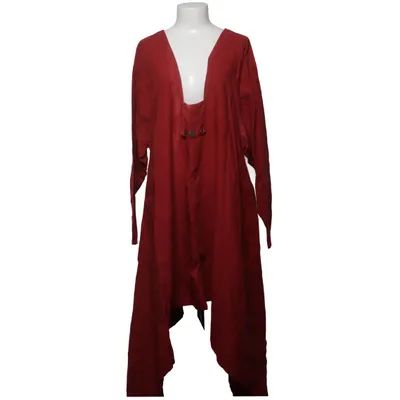 Dress (Red) from Olars Ulla Klädd i Konst Linen