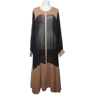 Dress (Black, Beige) from Zhenzi