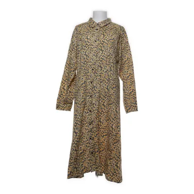 Robe chemise (Jaune, Noir, Blanc) de Peppercorn Coton