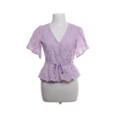 Wikkeltop (Lila) van Freebird Katoen, Elastaan, Polyester