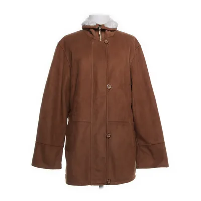 Shearling jacket (Brown) from Vittoria Verani Polyester