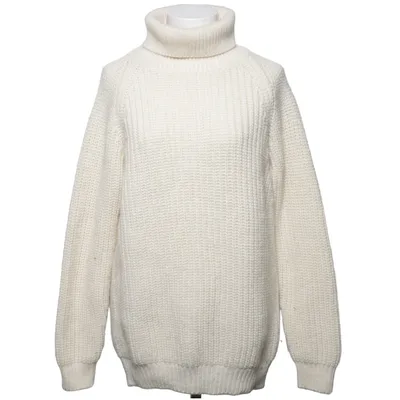 Rollkragenpullover (Beige) von Aran Sweater Market Merinowolle