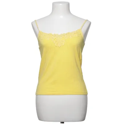 Tanktop (Geel) van Claire.dk Katoen, Elastaan