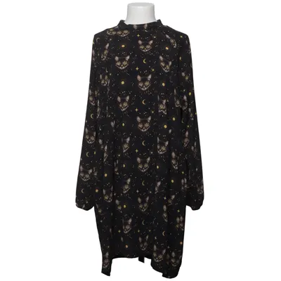 Dress (Black, Multicolored) from Monki Polyester, Elastane