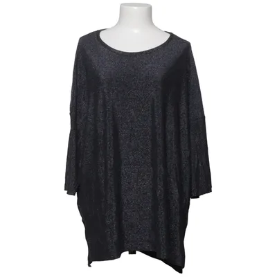 Top (Black, Blue) from MyWear Woman Elastane, Polyamide