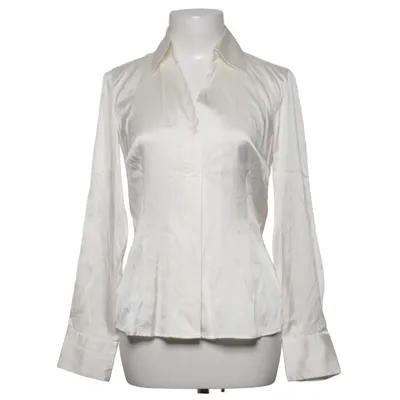 Shirt (White) from Andiata Elastane, Silk