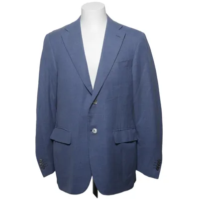 Blazer (Bleu) de Canali Cupro, Laine