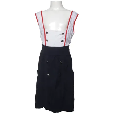 Jurk (Wit, Blauw) van West & Webb Elastaan, Polyester