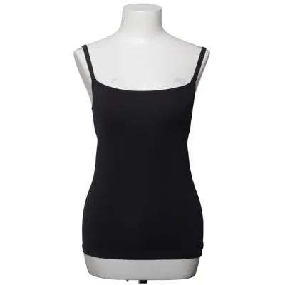 Débardeur (Noir) de Uniqlo Cupro, Élasthane, Polyester