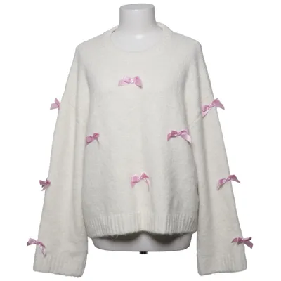 Pull-over (Blanc, Rose) de FB Sister Knitwear Élasthane, Polyamide, Polyester, Laine