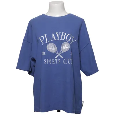 T-shirt (Sports Club) van Playboy x Missguided Katoen, Polyester