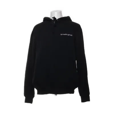 Huvtröja (Svart) från Stedman Bomull, Återvunnen polyester