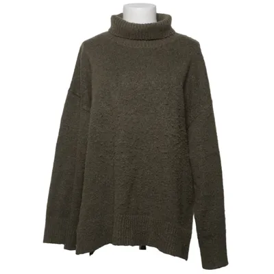 Rollkragenpullover (Grün) von Monki Polyester, Wolle