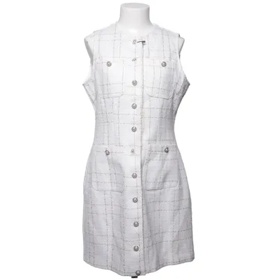 Shirt dress (White, Beige) from Shein Polyester