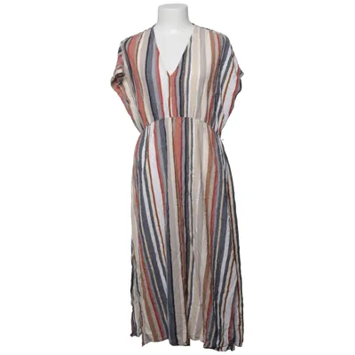 Maxi dress (Beige, Multicolored) from Reserved Cotton, Linen, Viscose