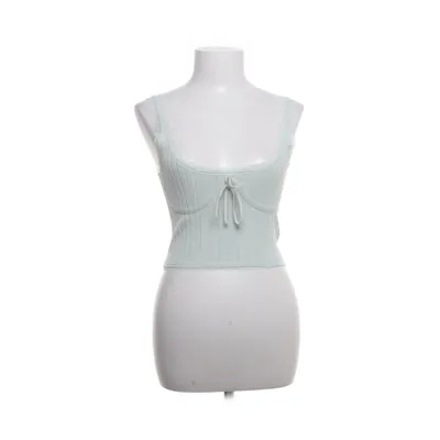 Crop top (Grøn) fra Bershka Polyamid, Polyester