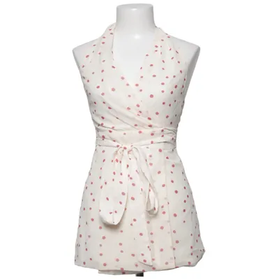 Neckholder Top (Beige, Rot) von Sndys Polyester
