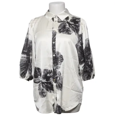 Blouse (White, Black) from Sisters Point Polyester