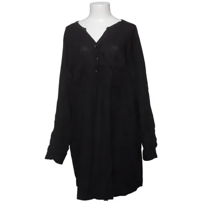 Bluse (Sort) fra Janina Curved Bomuld